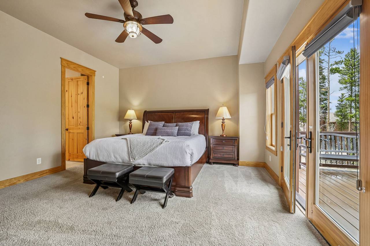 Bedroom, Swift Getaway, Breckenridge Vacation Rental Bedroom, Swift Getaway, Breckenridge Vacation Rental