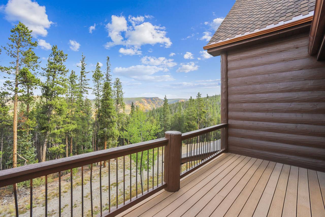 Deck, Swift Getaway, Breckenridge Vacation Rental Deck, Swift Getaway, Breckenridge Vacation Rental