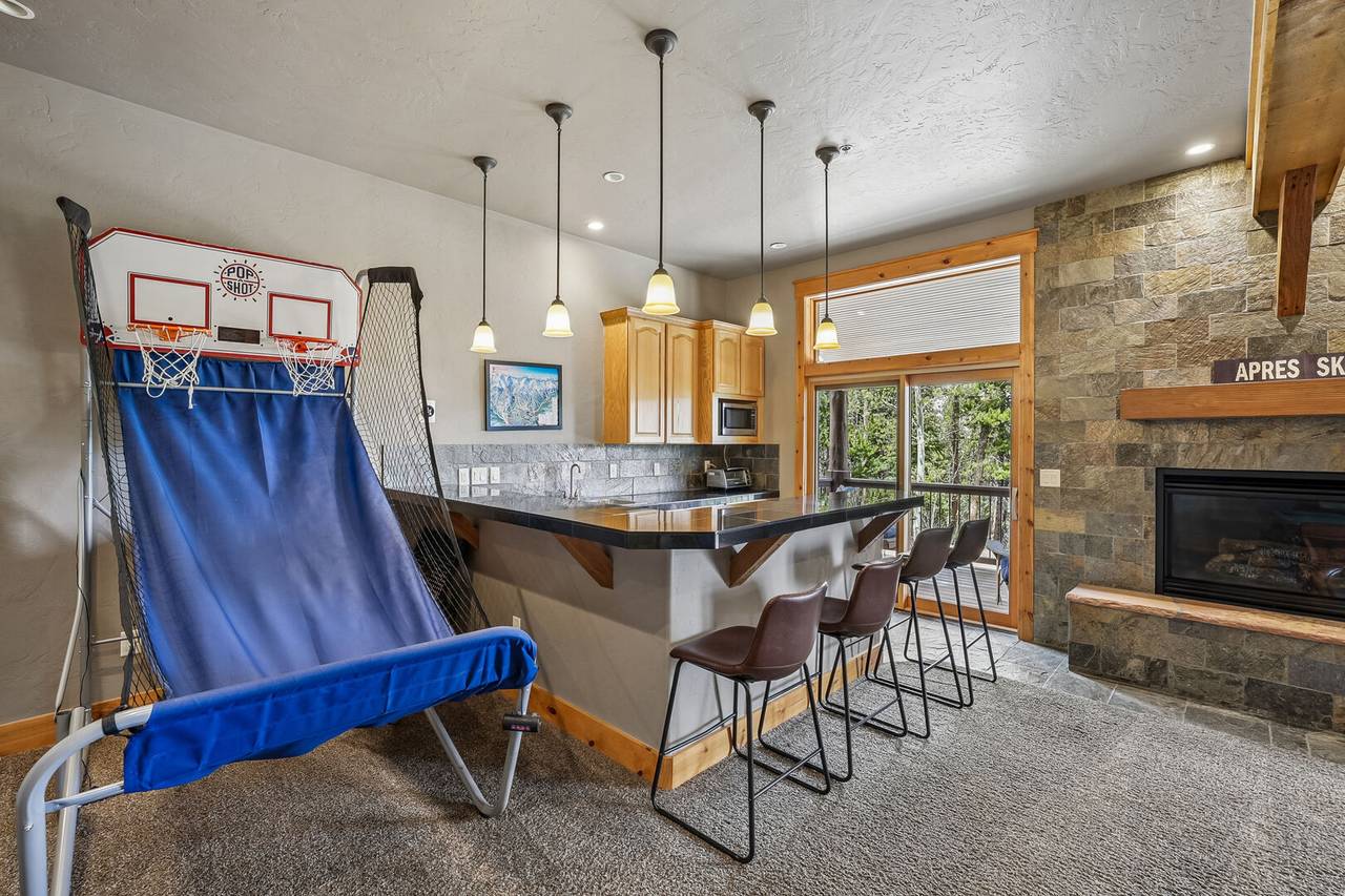 Downstairs Living Area, Swift Getaway, Breckenridge Vacation Rental Downstairs Living Area, Swift Getaway, Breckenridge Vacation Rental