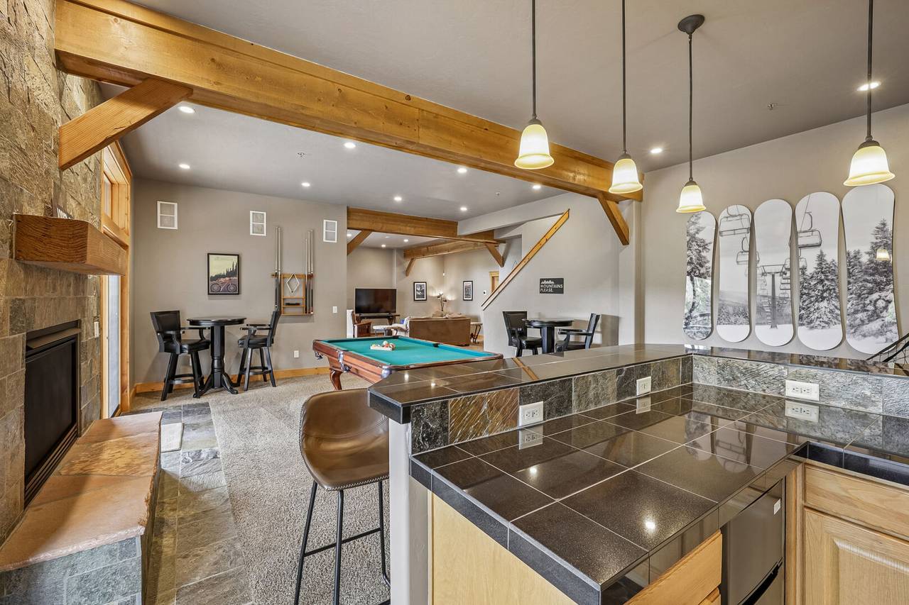 Downstairs Living Area, Swift Getaway, Breckenridge Vacation Rental Downstairs Living Area, Swift Getaway, Breckenridge Vacation Rental