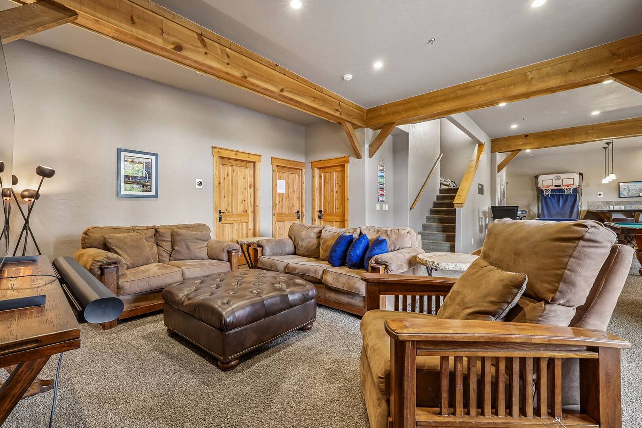 Downstairs Living Area, Swift Getaway, Breckenridge Vacation Rental Downstairs Living Area, Swift Getaway, Breckenridge Vacation Rental