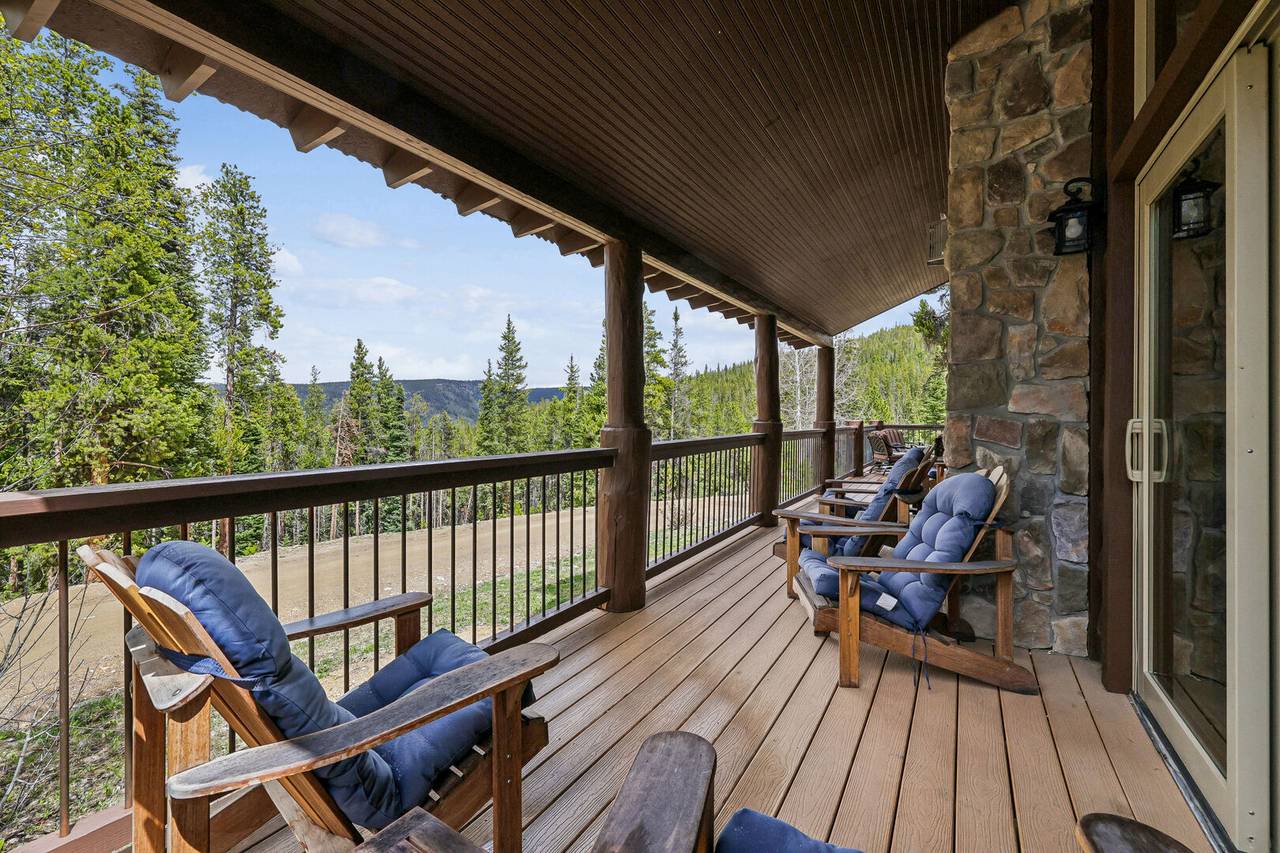 Deck, Swift Getaway, Breckenridge Vacation Rental Deck, Swift Getaway, Breckenridge Vacation Rental