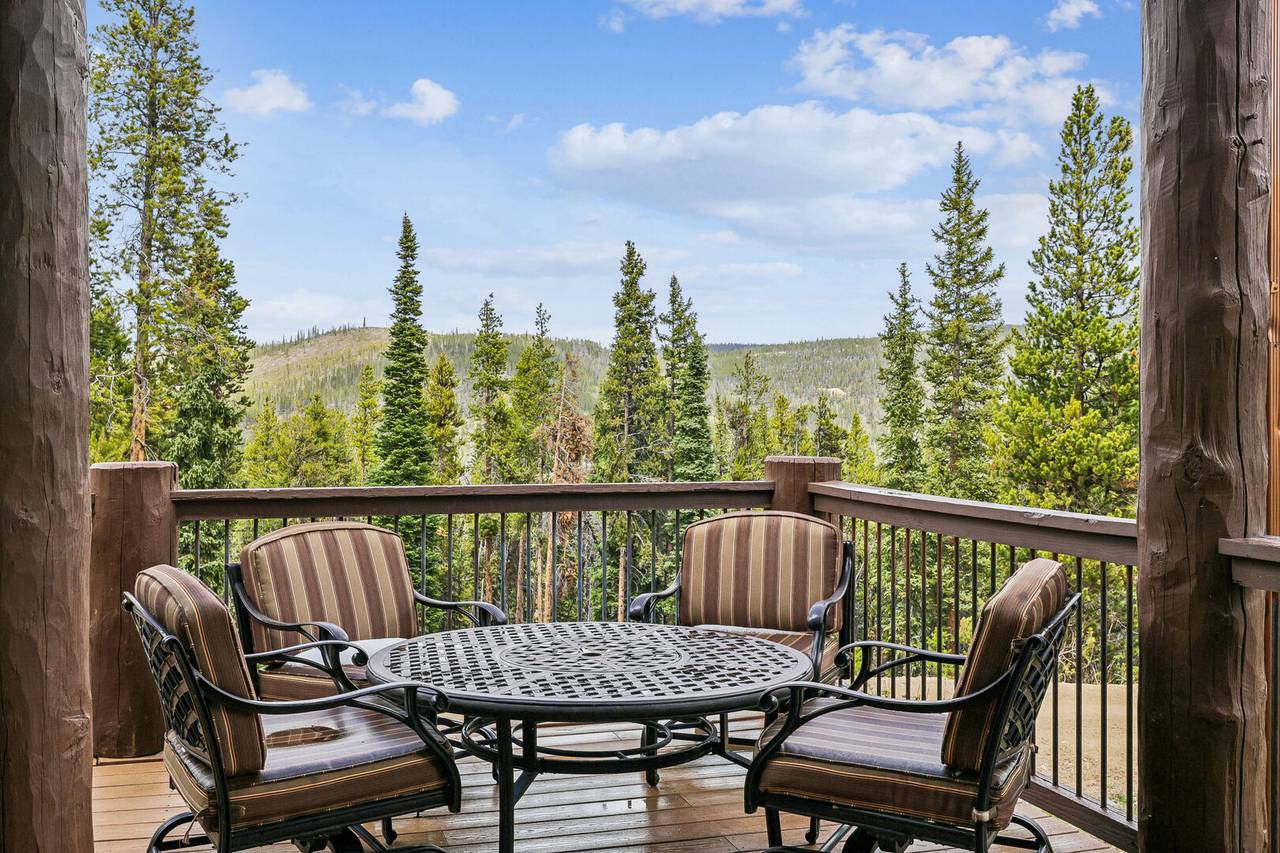 Deck, Swift Getaway, Breckenridge Vacation Rental Deck, Swift Getaway, Breckenridge Vacation Rental