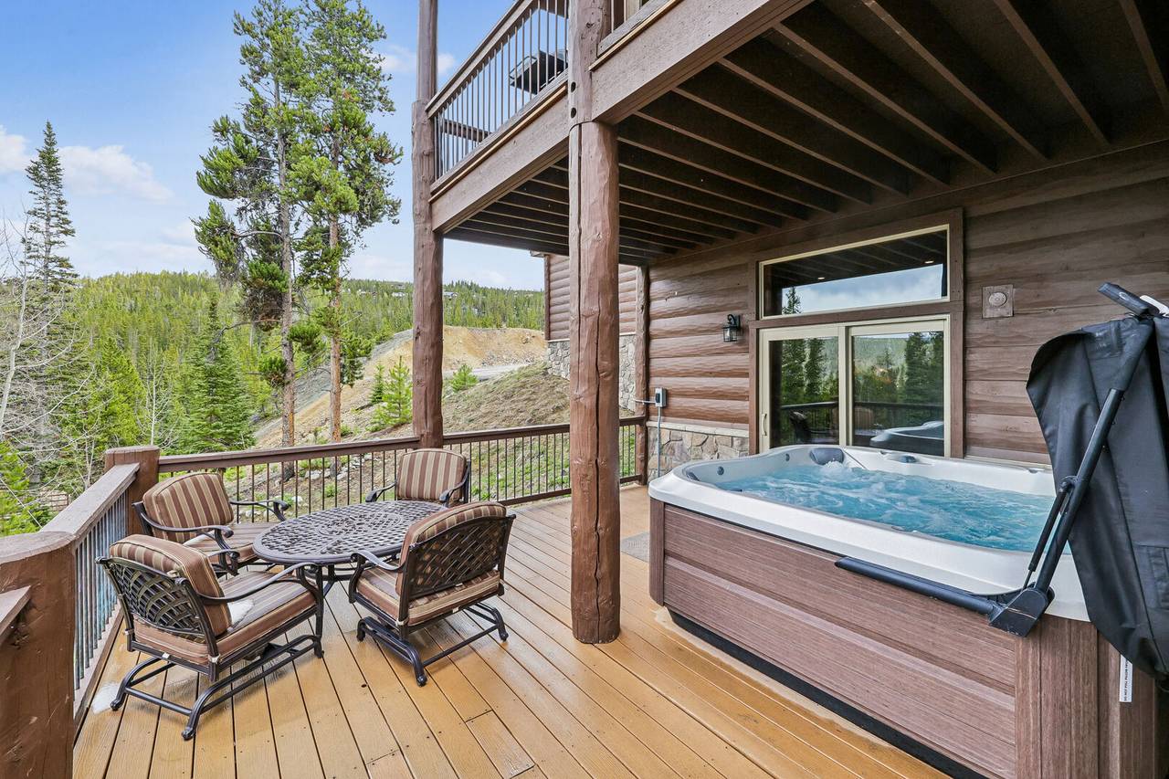 Deck, Swift Getaway, Breckenridge Vacation Rental Deck, Swift Getaway, Breckenridge Vacation Rental