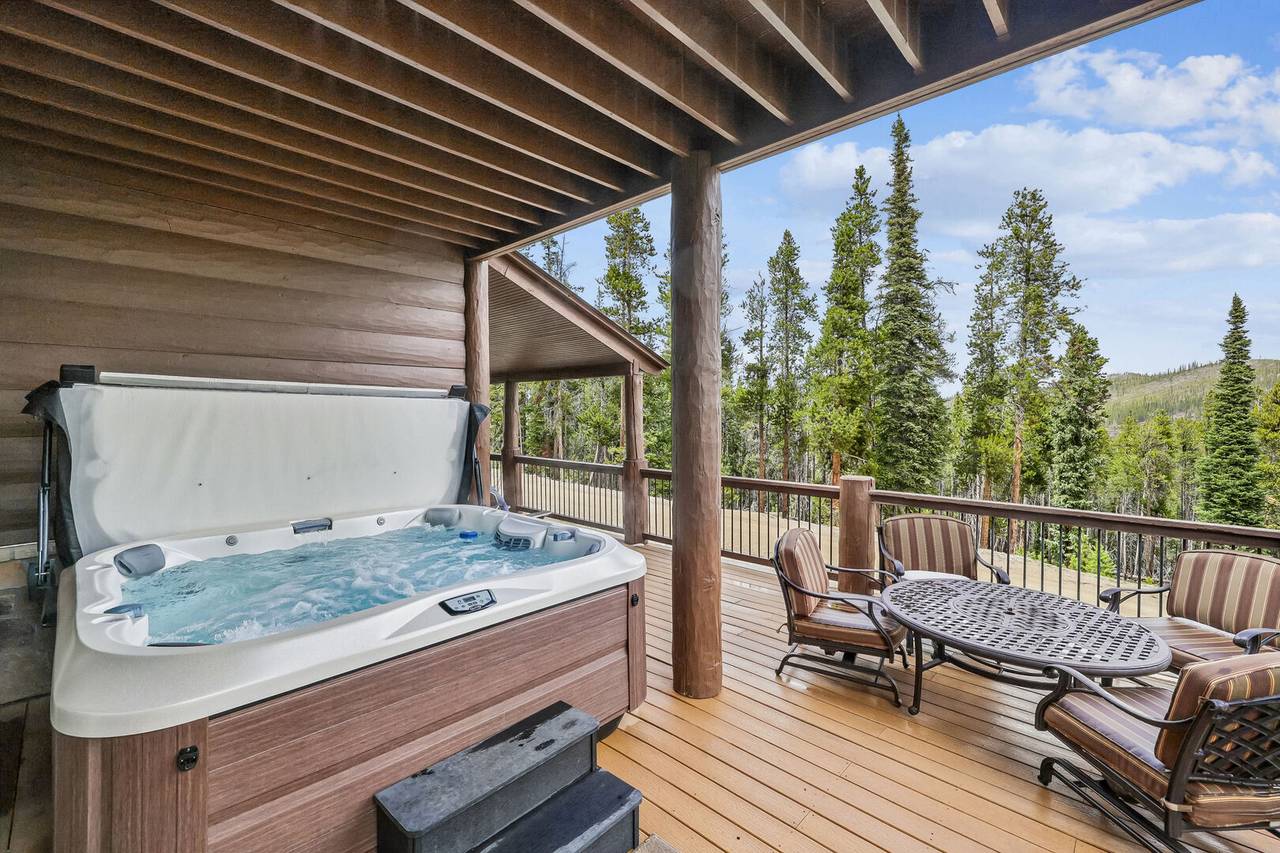 Deck, Swift Getaway, Breckenridge Vacation Rental Deck, Swift Getaway, Breckenridge Vacation Rental
