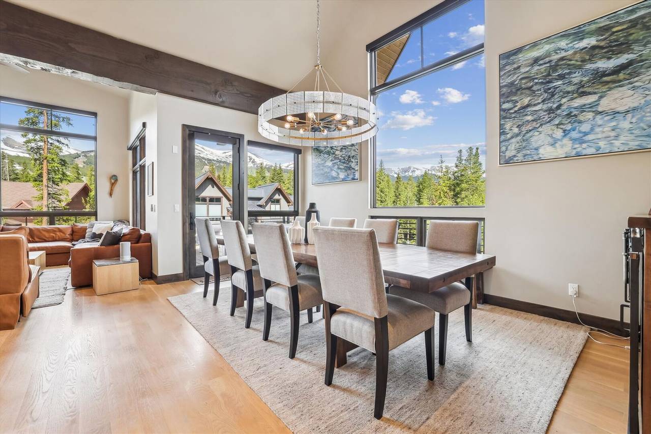 Dining Area - Chateau Breck - Breckenridge Vacation Rental Dining Area - Chateau Breck - Breckenridge Vacation Rental