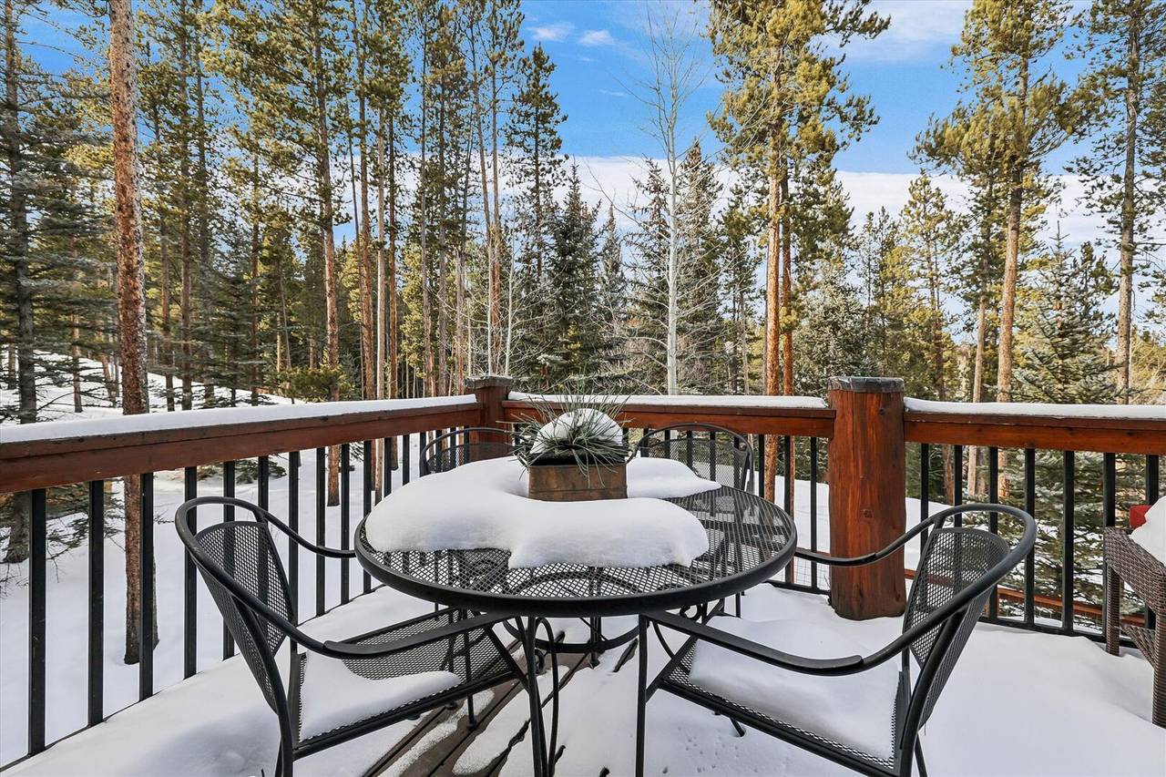 Deck - Ski Inn - Breckenridge Vacation Rental Deck - Ski Inn - Breckenridge Vacation Rental