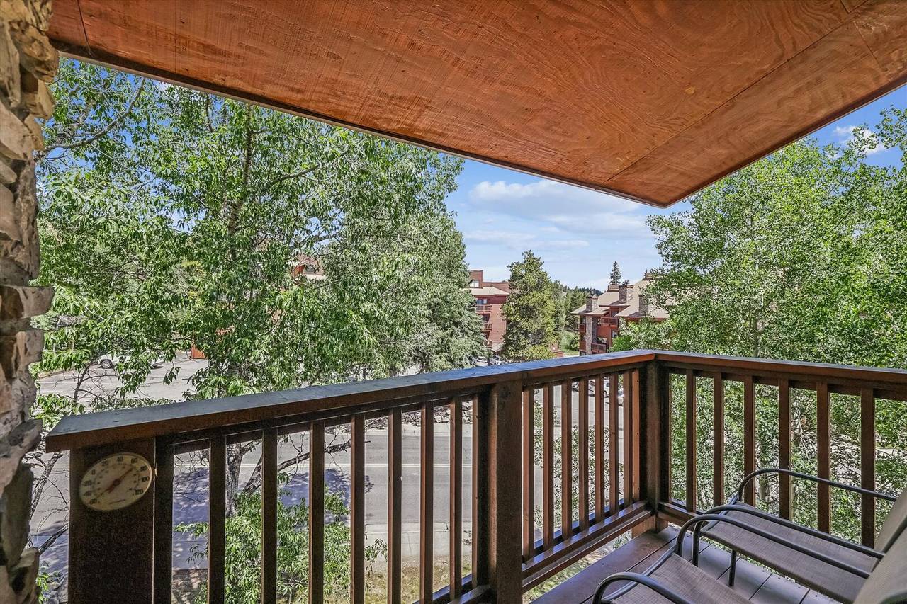 Balcony - Pine Ridge 11E - Breckenridge Vacation Rental Balcony - Pine Ridge 11E - Breckenridge Vacation Rental