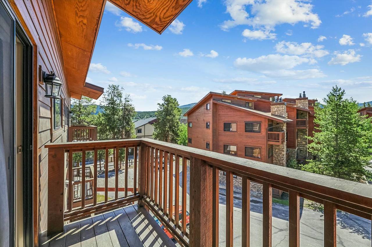 Balcony - Pine Ridge 11E - Breckenridge Vacation Rental Balcony - Pine Ridge 11E - Breckenridge Vacation Rental