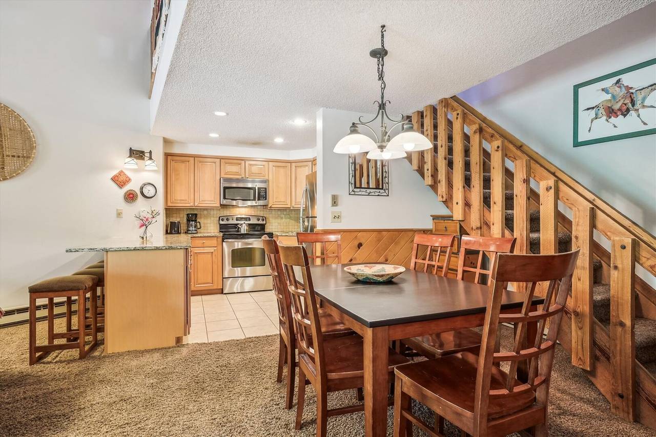Dining Area - Pine Ridge 11E - Breckenridge Vacation Rental Dining Area - Pine Ridge 11E - Breckenridge Vacation Rental