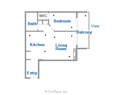 Floor Plan - Trails End 216 - Breckenridge Vacation Rental Floor Plan - Trails End 216 - Breckenridge Vacation Rental