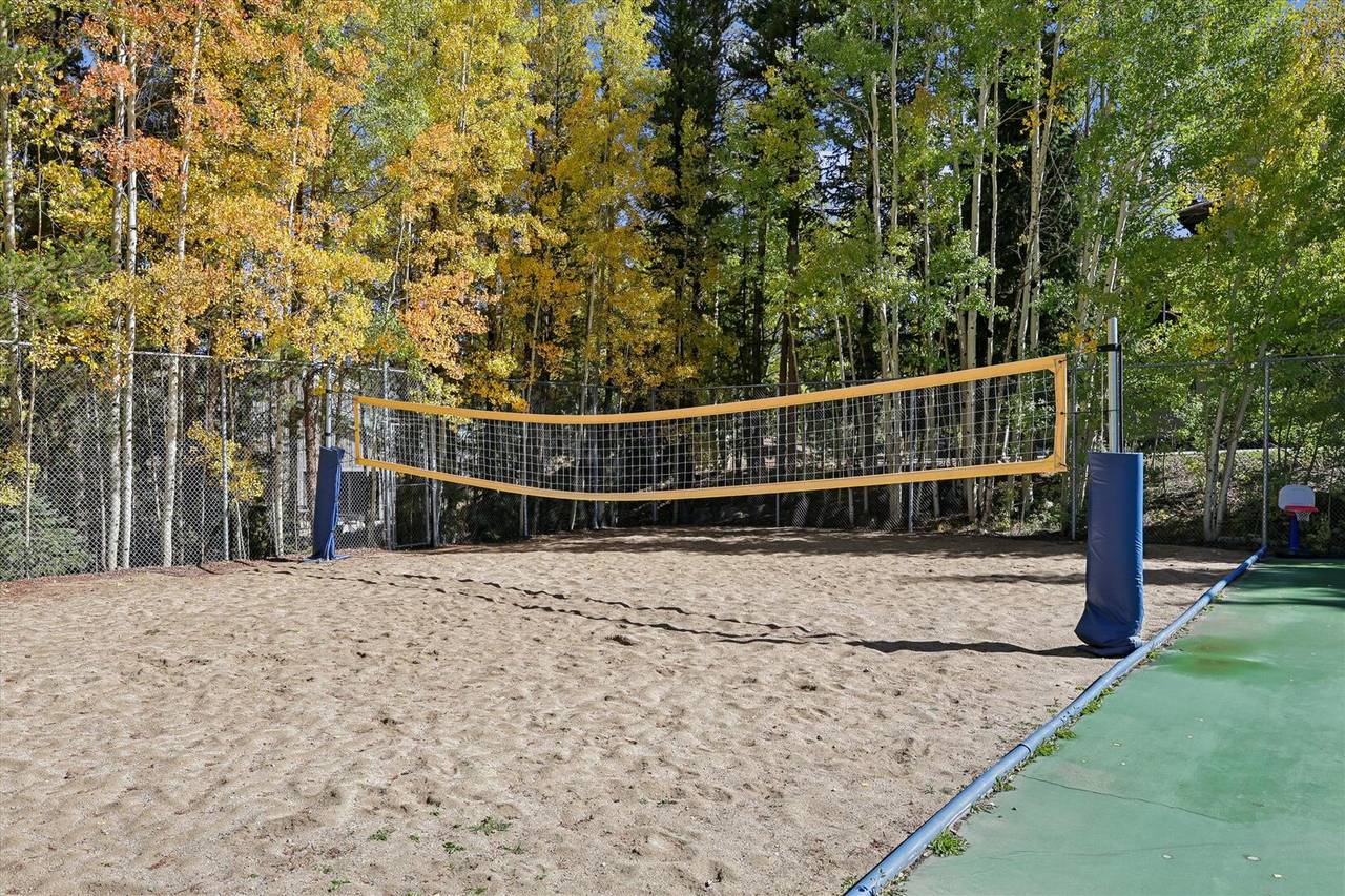 Volleyball Court - Ski & Racquet A-G1 - Breckenridge Vacation Rental Volleyball Court - Ski & Racquet A-G1 - Breckenridge Vacation Rental