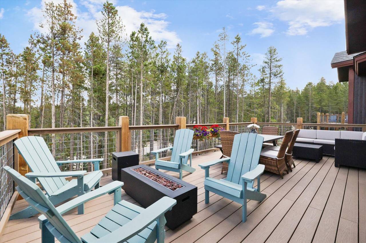Deck - Breck Mountain Getaway - Breckenridge Vacation Rental Deck - Breck Mountain Getaway - Breckenridge Vacation Rental