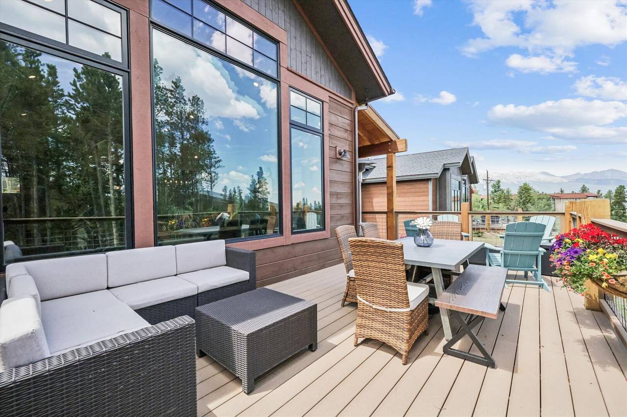 Deck - Breck Mountain Getaway - Breckenridge Vacation Rental Deck - Breck Mountain Getaway - Breckenridge Vacation Rental