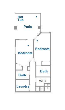 Floor Plan - Charter Ridge 22 - Breckenridge Vacation Rental Floor Plan - Charter Ridge 22 - Breckenridge Vacation Rental
