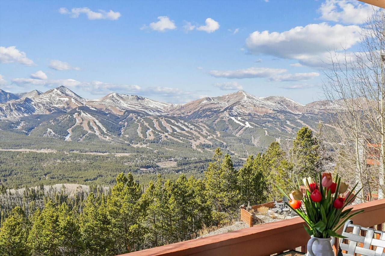 Balcony - Charter Ridge 22 - Breckenridge Vacation Rental Balcony - Charter Ridge 22 - Breckenridge Vacation Rental