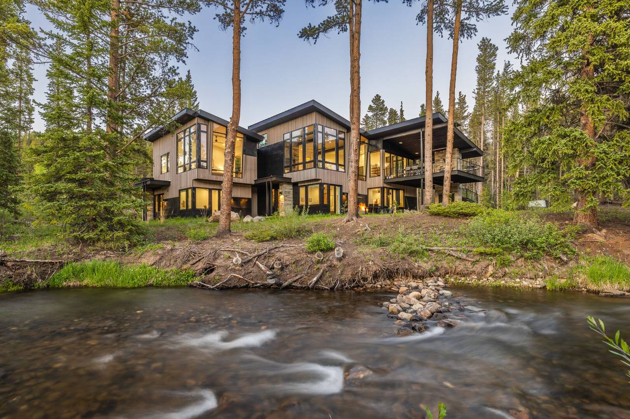 Exterior - The Blue River House at Breckenridge - Breckenridge Vacation Rental Exterior - The Blue River House at Breckenridge - Breckenridge Vacation Rental