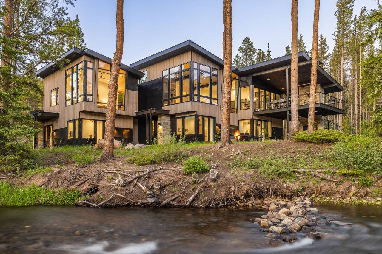 Exterior - The Blue River House at Breckenridge - Breckenridge Vacation Rental Exterior - The Blue River House at Breckenridge - Breckenridge Vacation Rental