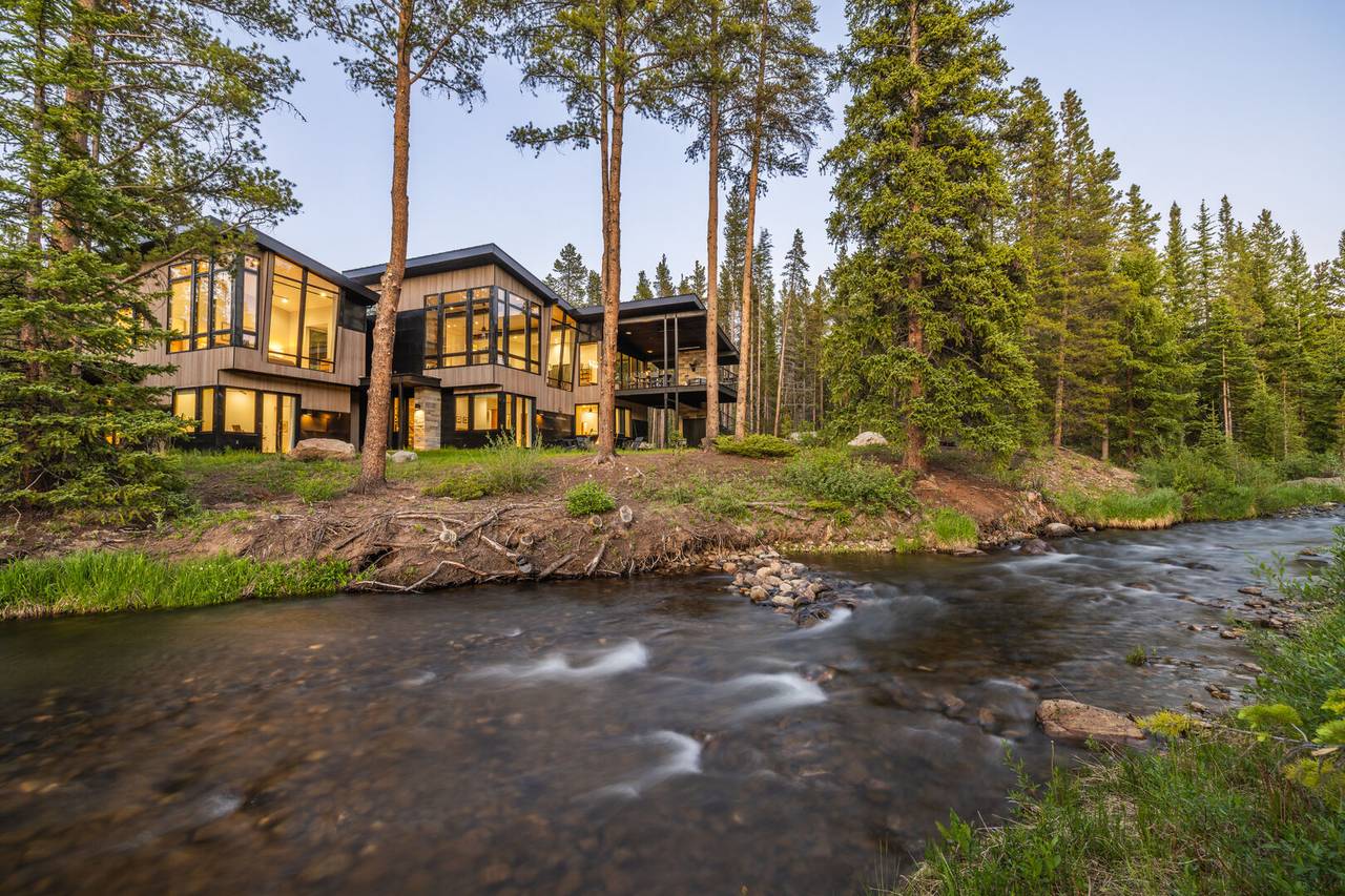 Exterior - The Blue River House at Breckenridge - Breckenridge Vacation Rental Exterior - The Blue River House at Breckenridge - Breckenridge Vacation Rental