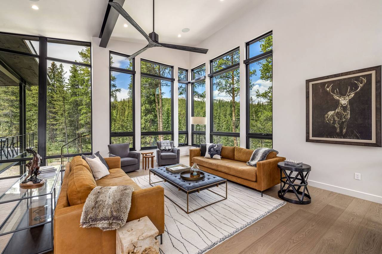 Living Area - The Blue River House at Breckenridge - Breckenridge Vacation Rental Living Area - The Blue River House at Breckenridge - Breckenridge Vacation Rental