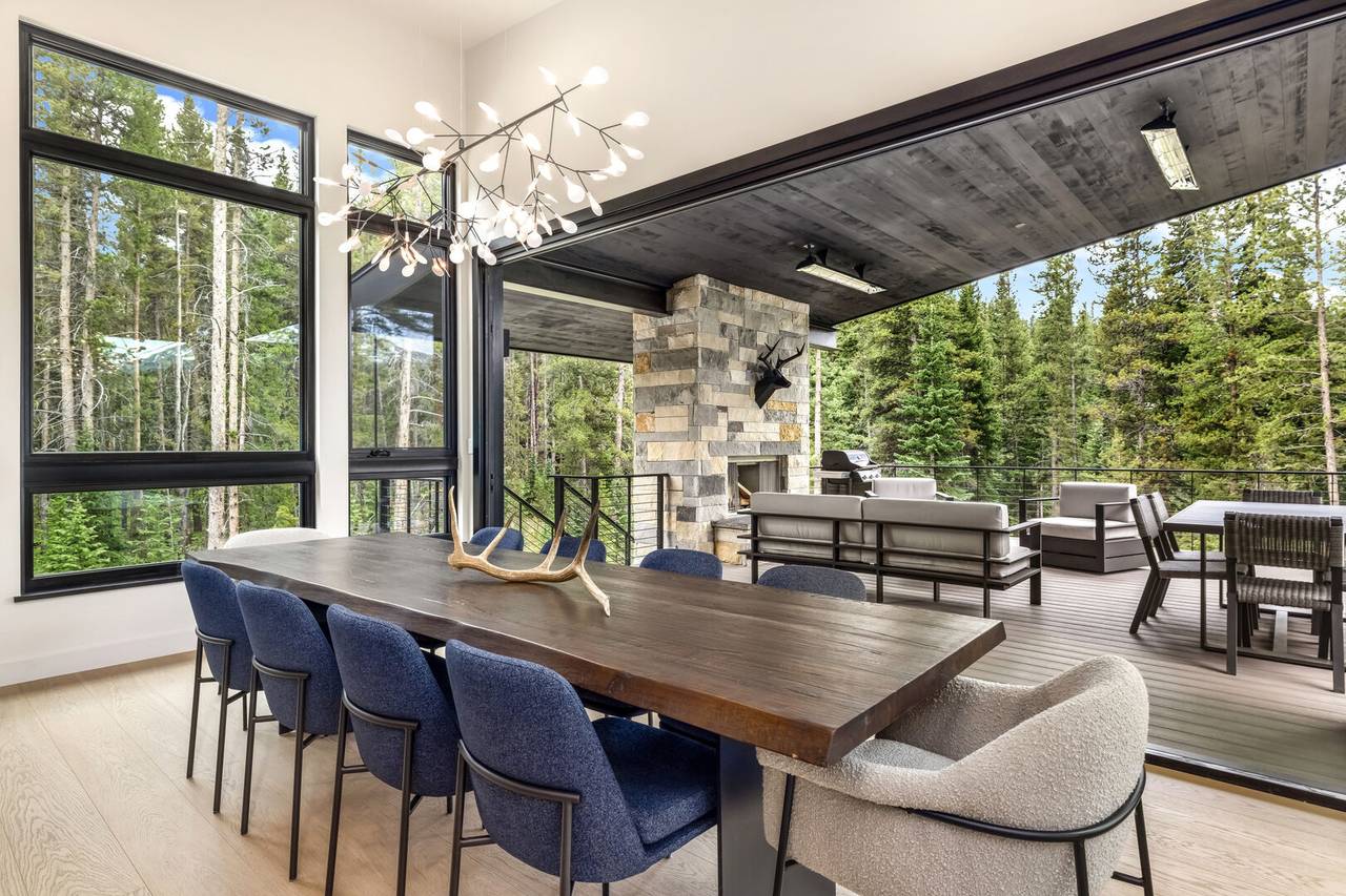 Dining Area - The Blue River House at Breckenridge - Breckenridge Vacation Rental Dining Area - The Blue River House at Breckenridge - Breckenridge Vacation Rental