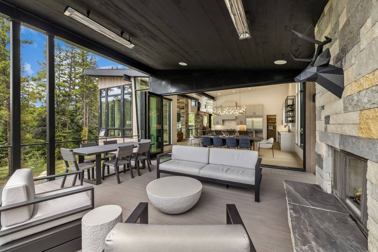 Deck - The Blue River House at Breckenridge - Breckenridge Vacation Rental Deck - The Blue River House at Breckenridge - Breckenridge Vacation Rental