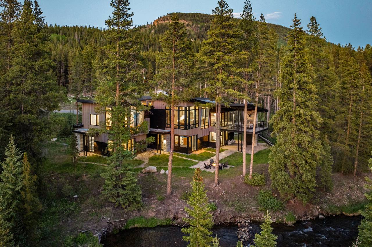 Exterior - The Blue River House at Breckenridge - Breckenridge Vacation Rental Exterior - The Blue River House at Breckenridge - Breckenridge Vacation Rental