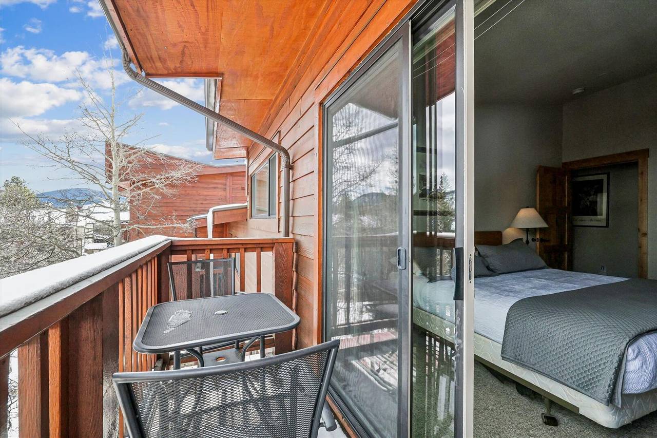 Balcony - Pine Ridge 5F - Breckenridge Vacation Rental Balcony - Pine Ridge 5F - Breckenridge Vacation Rental