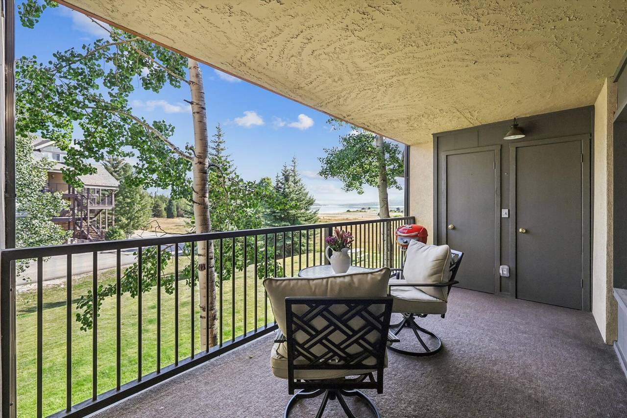 Balcony - Mountain Meadows 203 - Frisco Vacation Rental Balcony - Mountain Meadows 203 - Frisco Vacation Rental