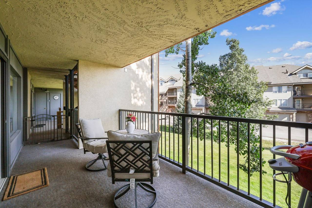 Balcony - Mountain Meadows 203 - Frisco Vacation Rental Balcony - Mountain Meadows 203 - Frisco Vacation Rental
