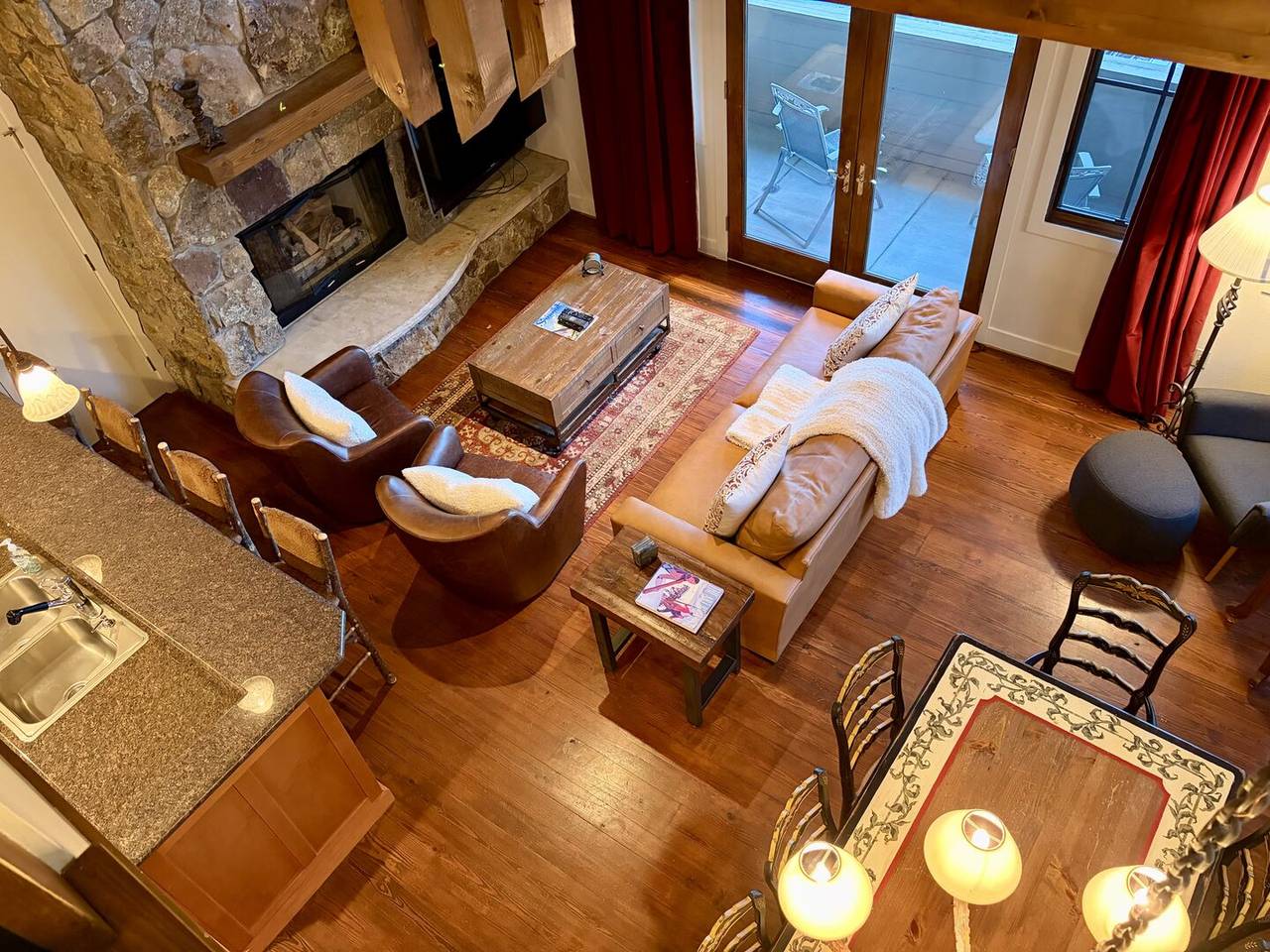 Living Area - Trail Nest - Breckenridge Vacation Rental Living Area - Trail Nest - Breckenridge Vacation Rental