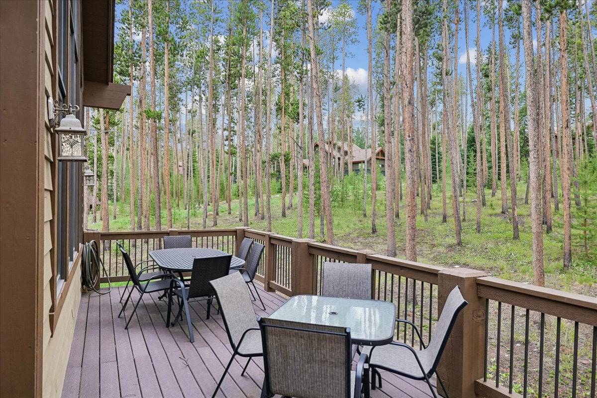 Deck - Highland Heaven - Breckenridge Vacation Rental Deck - Highland Heaven - Breckenridge Vacation Rental