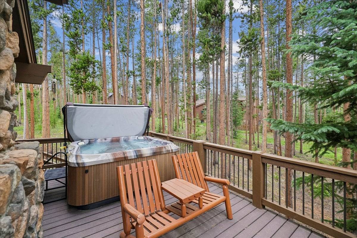 Deck - Highland Heaven - Breckenridge Vacation Rental Deck - Highland Heaven - Breckenridge Vacation Rental