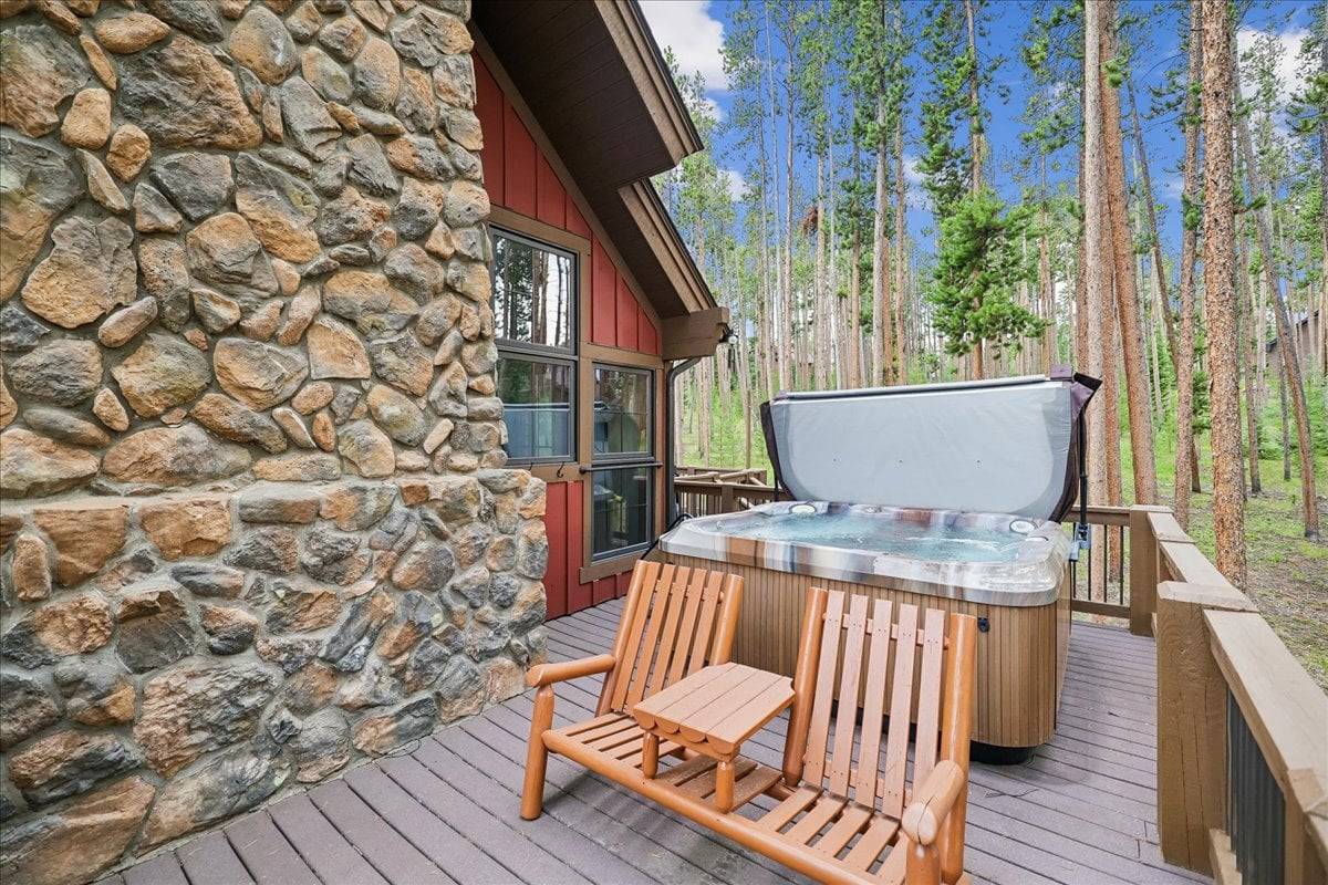 Deck - Highland Heaven - Breckenridge Vacation Rental Deck - Highland Heaven - Breckenridge Vacation Rental