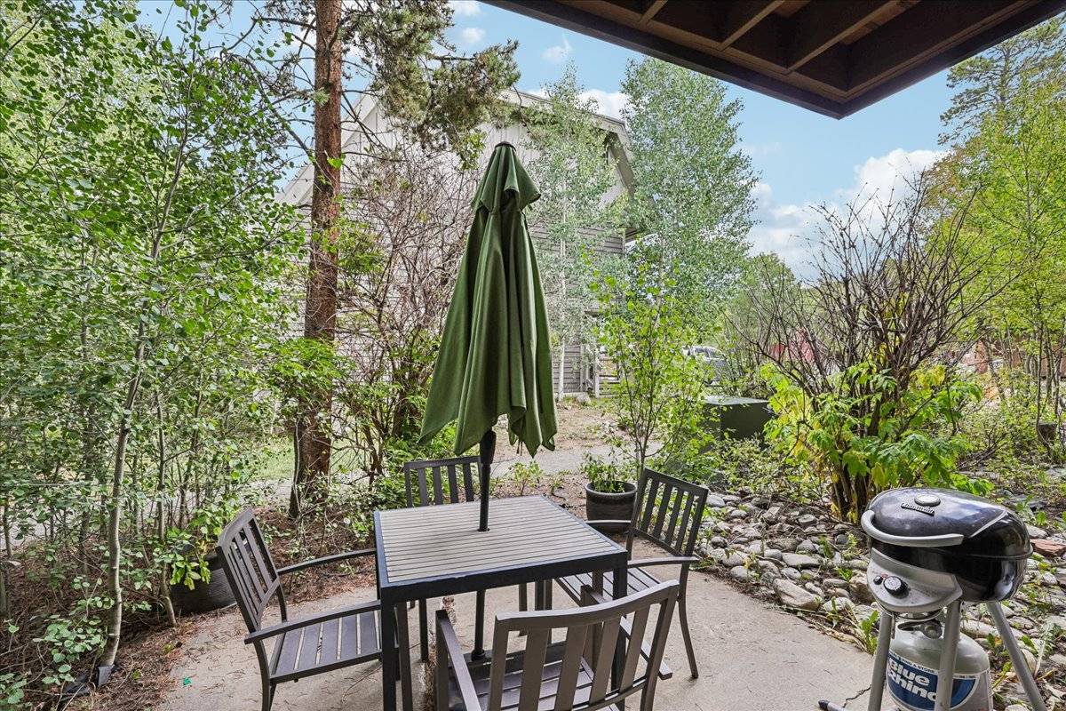 Patio - Lances West 9 - Breckenridge Vacation Rental Patio - Lances West 9 - Breckenridge Vacation Rental