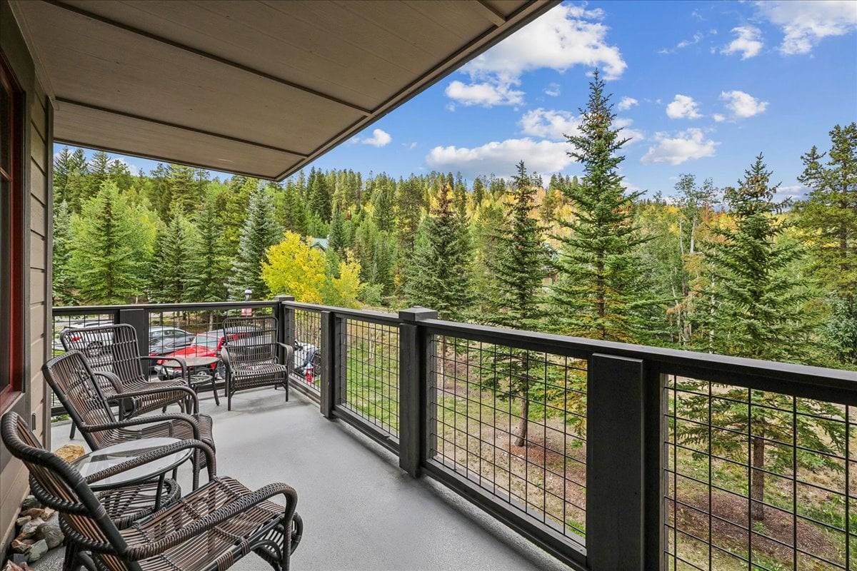 Balcony - Mountain Thunder Lodge 1201 - Breckenridge Vacation Rental Balcony - Mountain Thunder Lodge 1201 - Breckenridge Vacation Rental