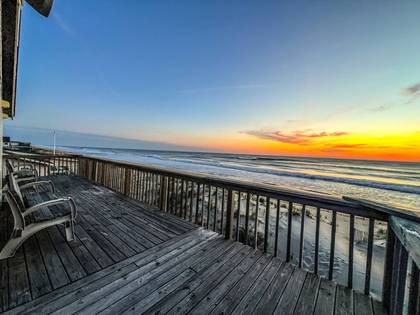Sunrise from top deck