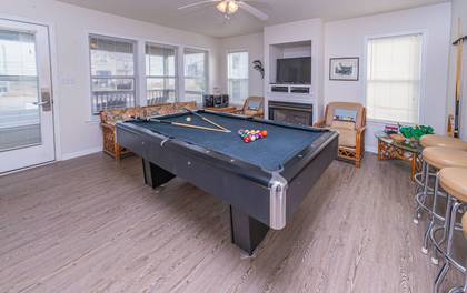 Rec Room with Pool Table