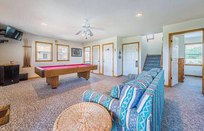 Rec Room with Pool Table