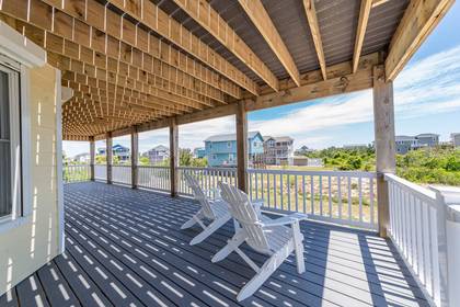 Mid Level Covered Deck