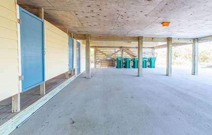 Outdoor Shower and Restroom