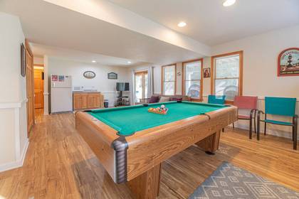 Rec Room with Pool Table