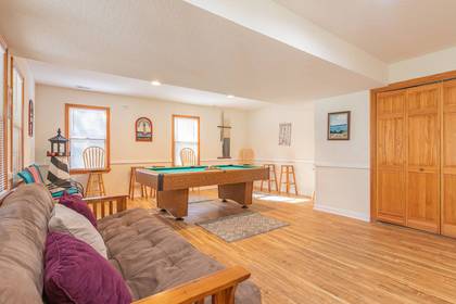 Rec Room with Pool Table
