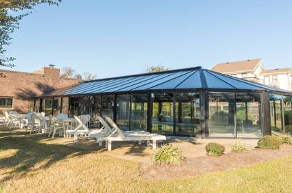 Community Indoor Pool - Directly Across Street from House