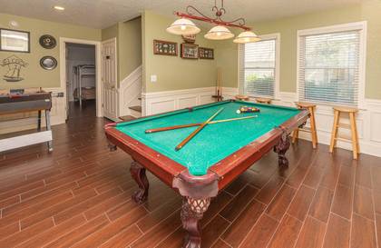 Rec Room with Pool Table