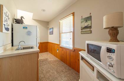 Wet Bar and Full Size Refrigerator