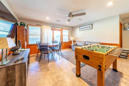 Rec Room with Foosball