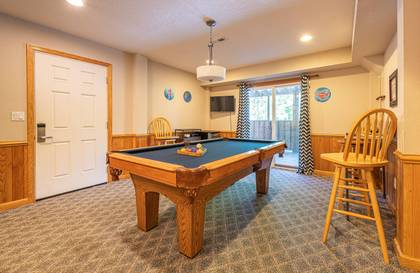 Rec Room with Pool Table