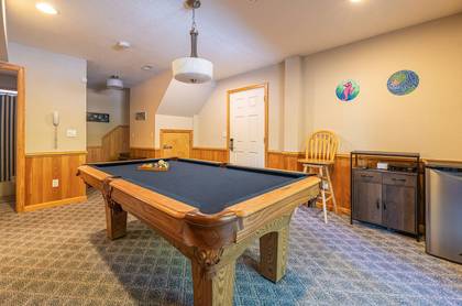 Rec Room with Pool Table