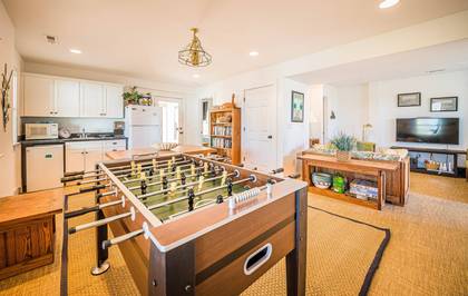 Rec Room with Foosball